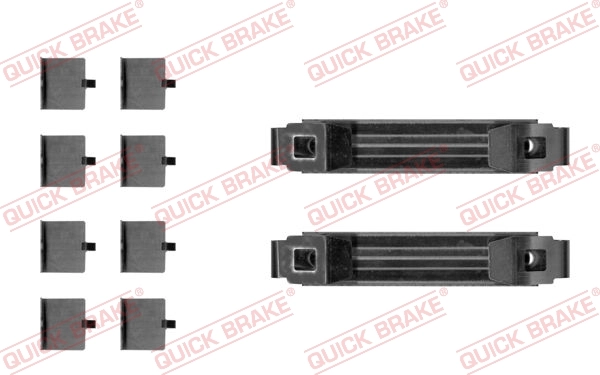 Accessory Kit, disc brake pad